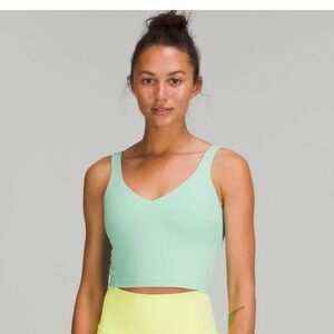 Lululemon Align Tank Top in Wild Mint, size 12.